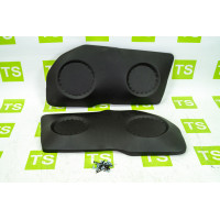 Подиумы 2-х компонентные 16х13см с твитером на передние двери для Приора