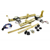 Передние электростеклоподъёмники реечного типа Форвард, комплект для Лада 4х4 (Нива)