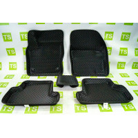 Формованные коврики EVA 3D Boratex в салон для Ford Focus 3 2011-2018 г.в.