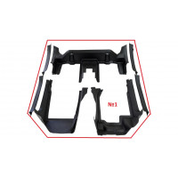 Накладки на ковролин и внутренние пороги КАРТ для Рено Аркана