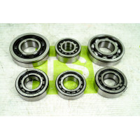 Ремонтный комплект подшипников (23пз + 15пз) 5-ти ступенчатой КПП Подшипник-Интер для ВАЗ 2101-2107, Лада 4х4