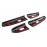Комплект подлокотников ЯрПласт Premium с цветной строчкой на двери для Калина 2, Гранта FL, Гранта