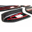Комплект подлокотников ЯрПласт Premium с цветной строчкой на двери для Калина 2, Гранта FL, Гранта