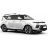 Рейлинги черные АПС для KIA SOUL с 2019 г.в.