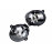 Диодные ПТФ Sal-Man 7 полос (ближний свет 60W и дальний 50W) для Калина, Калина 2, Гранта, Ларгус, Датсун до 2019 года, УАЗ Патриот