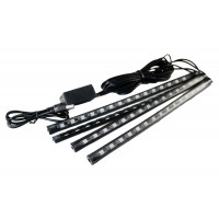 Комплект диодной подсветки салона в ноги с режимом стробоскопа