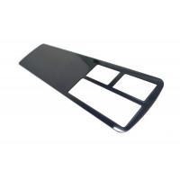 Тонированное стекло щитка комбинации приборов под управление печкой и сопла печки для ВАЗ 2107 Тонированное стекло щитка комбинации приборов под управление печкой и сопла печки для ВАЗ 2107