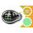 Ручка КПП Sal-Man в стиле Весты хром с зеленой подсветкой для Датсун, Веста, Приора 2, Калина 2, Гранта FL, Гранта с тросовым приводом