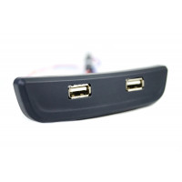 USB зарядное устройство Штат 15Вт на 2 слота в подлокотник для Веста, Иксрей, Ларгус FL
