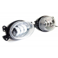 Диодные ПТФ Sal-Man 50W овальные для Мерседес Бенц Диодные ПТФ Sal-Man 50W овальные для Мерседес Бенц