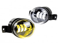 Двухцветные диодные ПТФ Sal-Man (бело-синий 6000К и желтый 3000К) 50W для БМВ 1, X1, X3, X5, X6