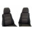 Комплект тканевых передних сидений Ромб с салазками для ВАЗ 2108, 2113