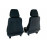 Комплект тканевых передних сидений Ромб с салазками для ВАЗ 2109, 21099, 2114, 2115