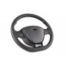Руль в стиле Приоры с черной лаковой вставкой для Шевроле/Лада Нива, Приора, Калина, Гранта, ВАЗ 2110-2112 с европанелью