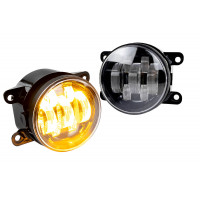 Двухцветные диодные ПТФ SL 70W 7 линз 3000/6000к с регулировкой для Гранта FL, Веста, Веста NG, Иксрей, Ларгус FL, Нива Урбан, Рено Двухцветные диодные ПТФ SL 70W 7 линз 3000/6000к с регулировкой для Гранта FL, Веста, Веста NG, Иксрей, Ларгус FL, Нива Урбан, Рено