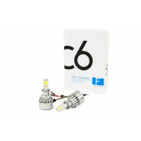 Светодиодные лампы C6 с цоколем H3 36W 3800LM для Шевроле Нива, ВАЗ 2113-2115, 2110-2112 Светодиодные лампы C6 с цоколем H3 36W 3800LM для Шевроле Нива, ВАЗ 2113-2115, 2110-2112