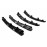 Декоративные заглушки ручек подлокотников обшитые экокожей с черной строчкой для ВАЗ 2114, 2115