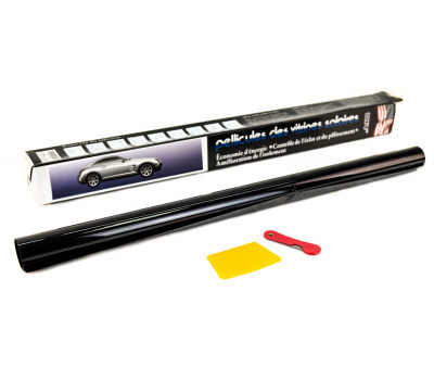 Тонировочная пленка Super Dark Black 50х300см для стекол авто и дома