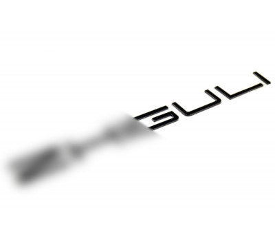 Шильдик-надпись ZHIGULI черный лак в стиле Порше для Лада