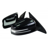 Боковые зеркала АТП с электрическим приводом и подогревом в стиле Мерседеса AMG с повторителем поворотника для Веста