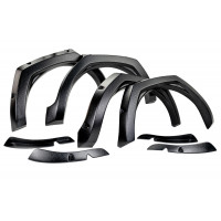 Квадратные расширители арок колес шагрень с имитацией вырезов под болты для 5-дверной Лада 4х4, Нива Легенд Квадратные расширители арок колес шагрень с имитацией вырезов под болты для 5-дверной Лада 4х4, Нива Легенд