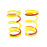 Передние пружины Фобос Спорт с занижением 40мм на ВАЗ 2113-2115, 2108-21099