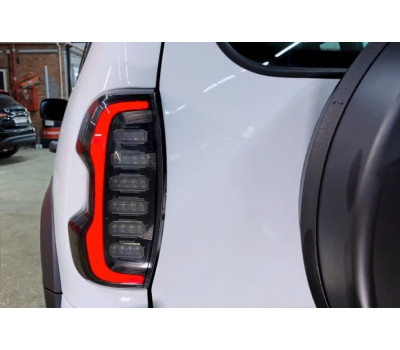Комплект задних диодных тюнинг фонарей Тюн-Авто Lux образца 2021 года для Шевроле, Нива Тревел