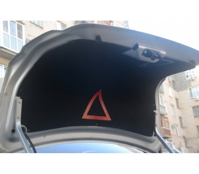 Ворсовая обивка крышки багажника с аварийным знаком для Гранта седан