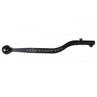 Рычаг КПП черный с прорезанной надписью Е*учаяРучка и винтовым соединением PBK для ВАЗ 2101-2107, Лада 4х4 , Нива Легенд Рычаг КПП черный с прорезанной надписью Е*учаяРучка и винтовым соединением PBK для ВАЗ 2101-2107, Лада 4х4 , Нива Легенд