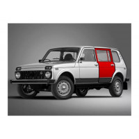 Левая задняя дверь с катафорезным покрытием для 5-дверной Лада 4х4, Нива Легенд