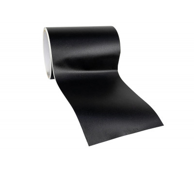 Защитная пленка кромки дверей черная матовая 150 мм х 2,5 м Защитная пленка кромки дверей черная матовая 150 мм х 2,5 м