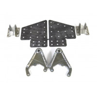 Перенос амортизаторов задней подвески PBK с лифтом +50 мм под новый образец для Лада 4х4 (Нива)