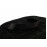 Универсальная защитная накидка из гладкой экокожи с одинарной цветной строчкой Квадрат на спинку переднего сиденья