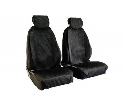 Универсальные тканевые (центр Ультра) защитные накидки передних сидений