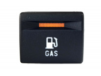 Кнопка GAS с зеленой подсветкой и оранжевой индикацией в автомобили с газобаллонным оборудованием для Лада Приора, Калина 2, Гранта