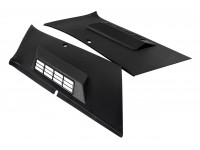 Черные жесткие облицовки задних стоек для ВАЗ 2105, 2107