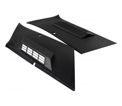 Черные жесткие облицовки задних стоек для ВАЗ 2105, 2107