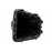 Ручка с пыльником Sal-Man в стиле Весты черный лак с черной строчкой на рычаг КПП с тросовым приводом для Калина 2, Гранта, Гранта FL, Датсун