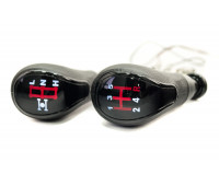 LED ручки КПП и раздаточной коробки (РК) в стиле Весты с красной подсветкой и черной лаковой вставкой для Нива 2123, Шевроле Нива LED ручки КПП и раздаточной коробки (РК) в стиле Весты с красной подсветкой и черной лаковой вставкой для Нива 2123, Шевроле Нива