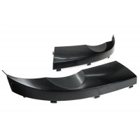 Оригинальные реснички-накладки фар нового образца нижние для Шевроле Нива после рестайлинга 2009 года Оригинальные реснички-накладки фар нового образца нижние для Шевроле Нива после рестайлинга 2009 года