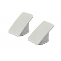 Комплект из 2 светлых заглушек верхних поручней салона для Гранта, Гранта FL, Приора, Калина, Калина 2, ВАЗ 2110-2112, Нива Легенд/Тревел, Шевроле Нива, Датсун