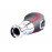 Ручка КПП Sal-Man хром в стиле Весты с пыльником и красной прострочкой для Приора с кулисой (прямоугольный шток)