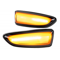 Динамические желтые LED повторители поворотника Плазма для ВАЗ 2106, Лада 4х4, Нива Легенд Динамические желтые LED повторители поворотника Плазма для ВАЗ 2106, Лада 4х4, Нива Легенд