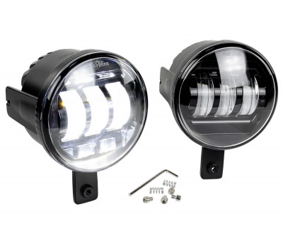 Светодиодные ПТФ Sal-Man 50W 3 линзы для Hyundai ix35, Tucson 2