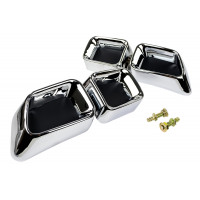 Заглушки в стиле двойного выхлопа Sal-Man AMG стайл (муляж вместо катафотов) для Приора 2