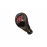 Ручка КПП в стиле Весты с черной лаковой вставкой и красным обозначением выбора передач для Гранта, Гранта FL, Калина 2, Приора 2, Веста, Датсун с тросовым приводом
