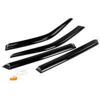 Дефлекторы (ветровики) дверей Azard Voron Glass для Приора, ВАЗ 2110-2112 Дефлекторы (ветровики) дверей Azard Voron Glass для Приора, ВАЗ 2110-2112