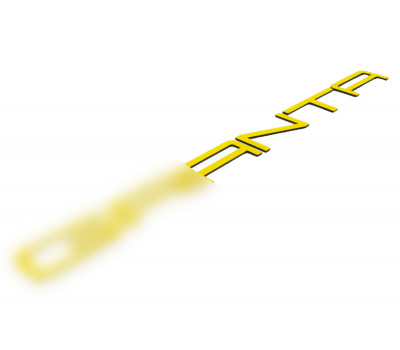 Светоотражающий орнамент с названием модели в стиле Порше с желтым покрытием для Гранта, Гранта FL