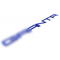 Светоотражающий орнамент с названием модели в стиле Порше с синим покрытием для Гранта, Гранта FL