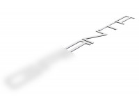 Светоотражающий орнамент с названием модели в стиле Порше с белым покрытием для Гранта, Гранта FL